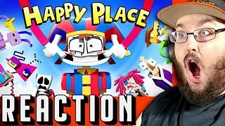 The Amazing Digital Circus Music Video  - "Happy Place" [VERSION A & B] REACTION!!!