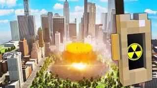 NUKE Destroys ALL Buildings in New York City - Teardown Mods Gameplay