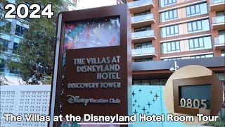 The Villa's at the Disneyland Hotel Room Tour | 2024 | Deluxe Studio Princess Tiana Room