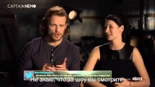 Sam & Caitriona Read Your Tweets [RUS SUB]