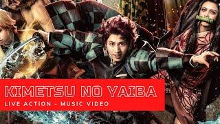 live action kimetsu no yaiba (demon slayer) .music video