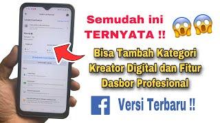 CARA MENGUBAH FB BIASA KE PROFESIONAL Update Terbaru