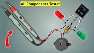 All Components Tester | Transistor, Mosfet, IGBT, Capacitor and Diode Tester | Continuity Tester