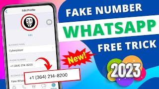Fake Whatsapp number 2023 | fake number se whatsapp kaise chalaye | whatsapp fake id kaise banaye