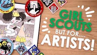 Girl Scouts... but for ARTISTS