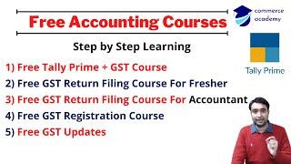 Free Tally Prime Course in Hindi | Free GST Return filing Course in Hindi | Free Tally Prime.