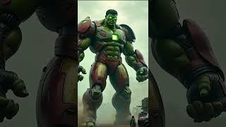  Hulk + Superheroes Hybrid: Ultimate Mashups of Power & Heroism! ️