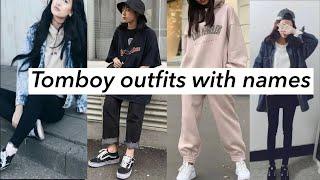 Best Tomboy outfits with names | Tomboy outfit ideas for girls teenagers | Tomboy outfits korean |