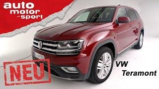 VW Teramont - exklusive Neuvorstellung / Test / Review | auto motor und sport