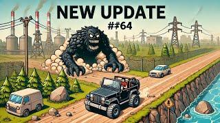 RUSSIAN CAR DRIVER UAZ HUNTER NEW UPDATE GAMEPLAY || KD FIRE OFFICIAL