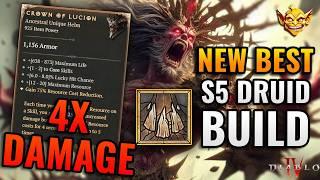 S5 LANDSLIDE Druid Build - UNINTENDED Buffs and mechanics deep dive - Diablo 4 Guide