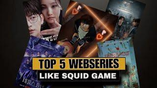 Top Korean Series Like Squid Game || Netflix Original Webseries Hindi Dubbed || Real Scope