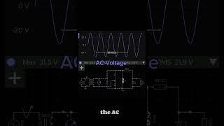 AC-DC Circuit with Zener Diode Voltage Regulation | Polonium Technologies #electronics