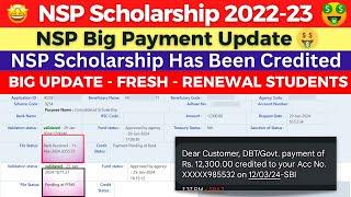 NSP Scholarship 2022-23 Big  Payment Update | NSP Scholarship Has Been Credited - Watch Now