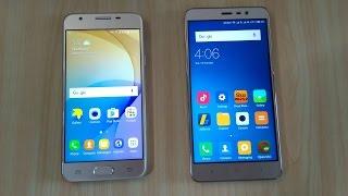 Samsung Galaxy J5 Prime vs Mi Note 3 SpeedTest Comparison