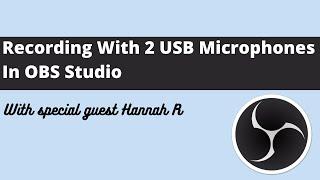 How To Use 2 USB Microphones On OBS Studio