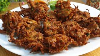 Ghar Par Banayein Bilkul Market Jaise Crispy Onion Pakode ️ | Kanda Bhajia Recipe | Ramadan Special