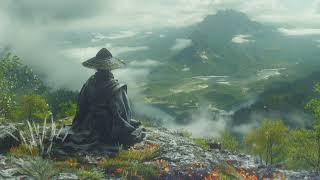 Peaceful Relaxing Spring - Japanese Samurai Flute Music for Deep Sleep, Meditation, Reduce Stress