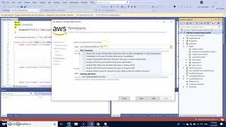 AWS elastic beanstalk deployment from Visual Studio - AWS Serverless deployment option