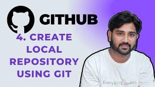 4. Create local repository using Git | #git #github #coding #programming #microsoft