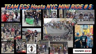 TEAM ECS HOSTS THE 2024 NYC MINI RIDE ON DAY 3