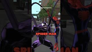 What happens when you fight venom in all Spiderman games? #videogames #spiderman #webofshadows