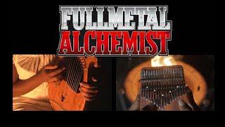 Full Metal Alchemist- Brajta | Brothers LYRE HARP AND KALIMBA COVER with TABS