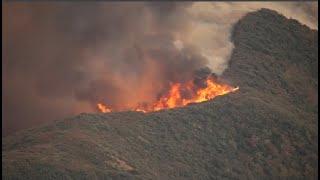 Live: Fire in Trabuco Canyon grows in size, forces evacuation orders.