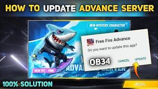 free fire advance server update problem | free fire advance server | ob34 advance server free fire