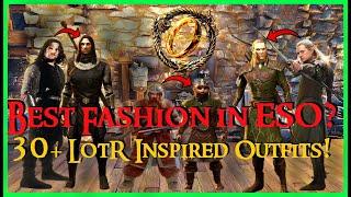 Best Fashion in ESO? 30+ LOTR x ESO Outfits/Costumes!