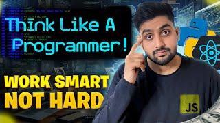 How to make logic in progrmming !! No Click bait