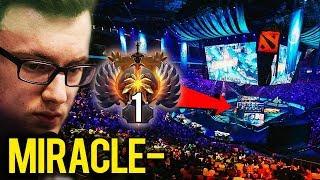 Miracle Spamming MMR Games - Road to Top 1 Rank before TI9 Dota 2