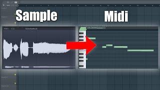 Como convertir un sample a midi en FL Studio