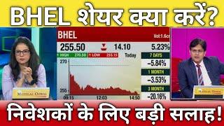 BHEL share letest news | BHEL stock analysis | bhel share next Target | bhel share news