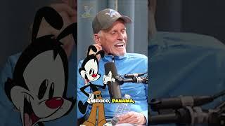 Rob Paulsen teaches Jim Cummings & Bill Farmer how to sing "Yakko's World" from Animaniacs