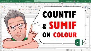 Excel COUNTIF & SUMIF On Colour - No VBA Required