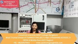 Industrial Intership SVKP College Bangalore