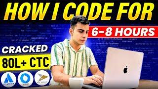 How I Coded 6 Hours Daily and Cracked 5+ Job Offers | Atlassian, Juspay, BNY Mellon, TCS, Infosys