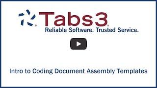 Intro to Coding Document Assembly Templates