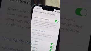 "️ Sensitive Content Warning on iPhone: Stay Informed and Protected!"