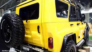 UAZ HUNTER 4x4 Offroad Tuning  -  Exterior and Interior Walkaround - Moscow Offroad Show 2015