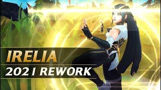 IRELIA REWORK 2021 Gameplay Spotlight Guide - League of Legends