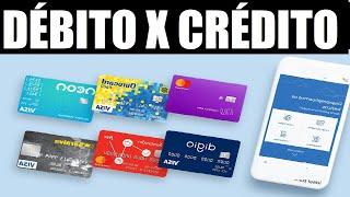 Qual a diferença entre cartão de crédito e cartão de débito ?