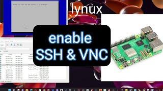 ENABLE - SSH & VNC Viewer CONNECTION TO RASPBERRY PI