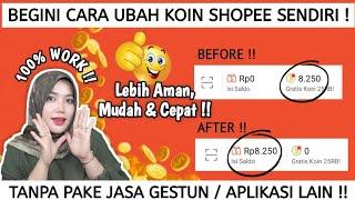 Ubah Koin Shopee Menjadi Saldo Shopeepay Tanpa Aplikasi ! Convert Koin Shopee Jadi Shopeepay