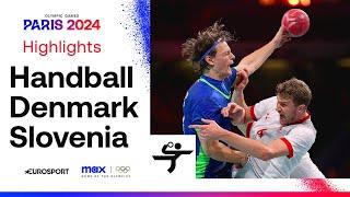 WHAT A GAME! ‍ | Denmark vs Slovenia Men's Handball Semi-Final Highlights | #Paris2024 #Olympics