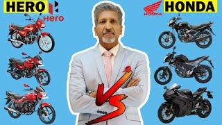 Hero VS Honda I #shorts I #ytshorts I #hero I #honda