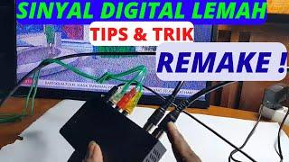 WEAK DIGITAL TV SIGNAL SOLUTION || IMMEDIATELY PRACTICE