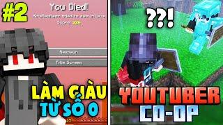 Từ Người Bơi Lava Trở Thành Người Giàu Full Giáp Netherite !! | KiraMC Minecraft YTB Co-op Tập 2