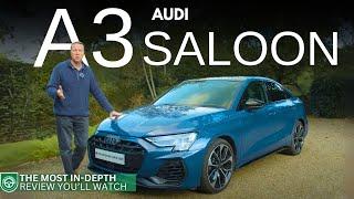 Audi A3 Saloon Review 2024 | Audi’s Quality Small Sedan Gets Smarter